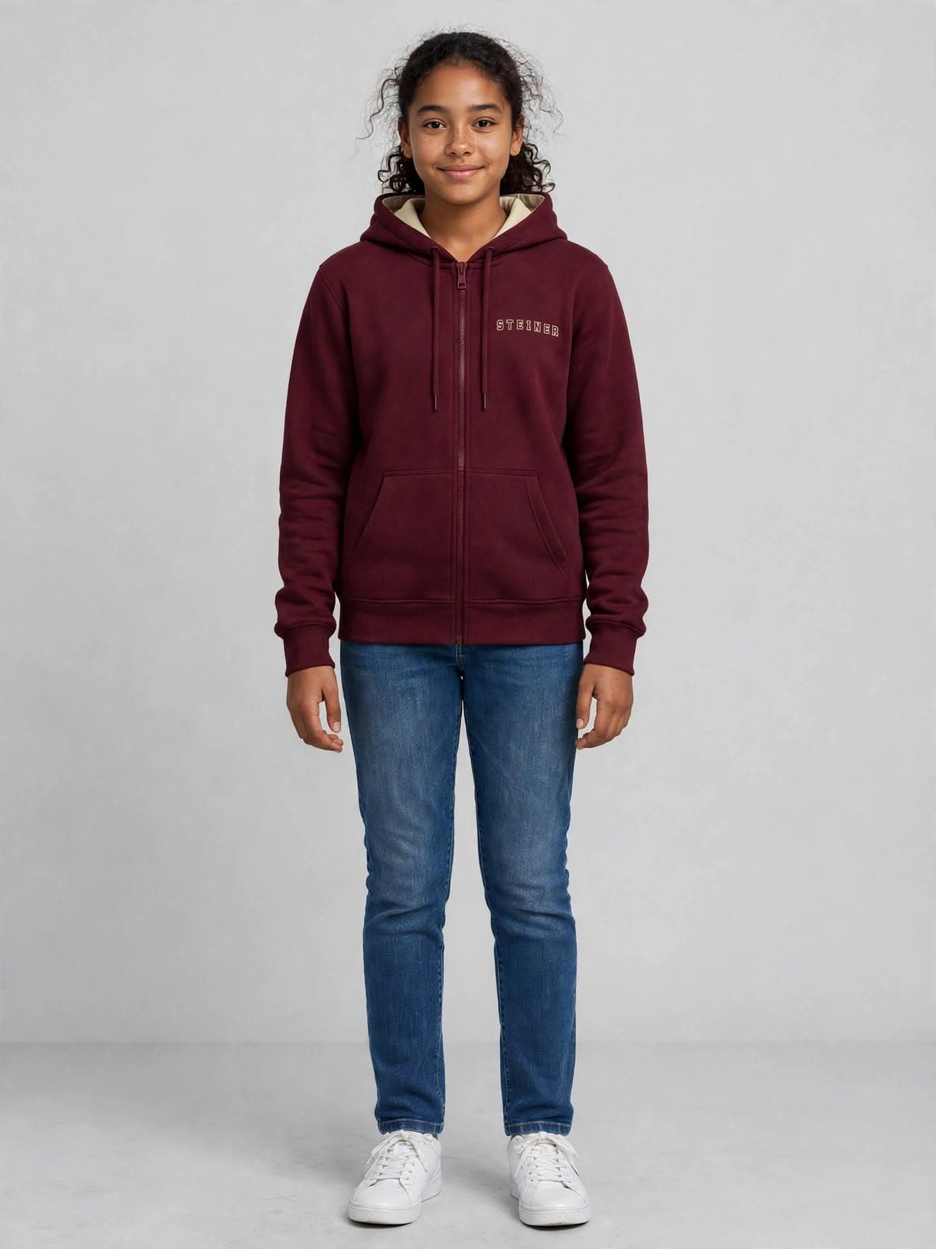 Blusa de Moletom de Zíper
